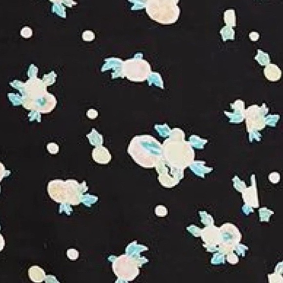 Free People Womens Like A Lady Citrus Floral Printed Mini Dress Black Size Small - Picture 7 of 8